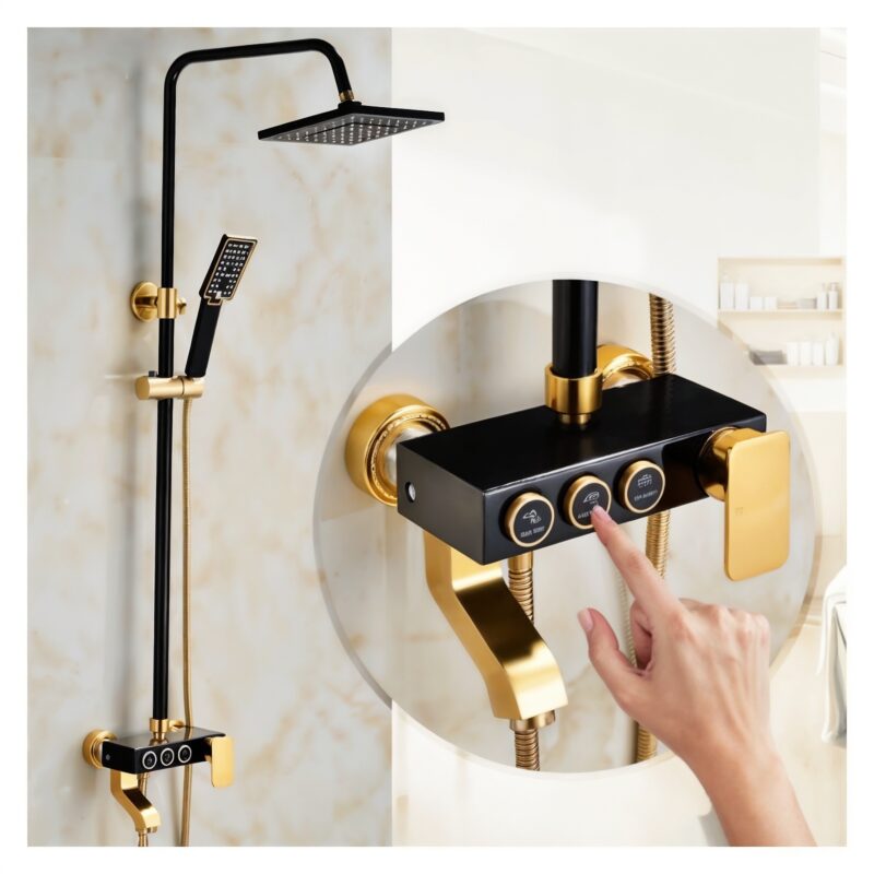 Set Dushi multifunksional - Black&Gold